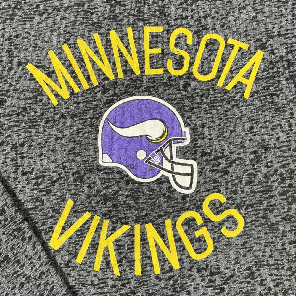 NFL Juniors Collection Minnesota Vikings Sweatshirt Size L 11/13 - Picture 4 of 8